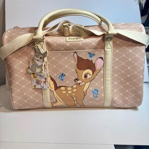 NWT. Disney Bambi weekender travel bag. Primark exclusive
